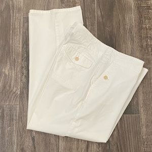 Talbots Stretch Cotton Capri Pants, Size 8